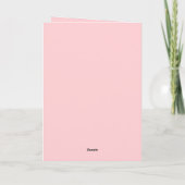Roze Taart En Ballonnen (Achterkant)