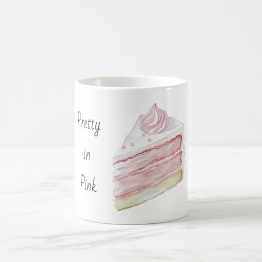 Roze Taart Koffiemok (Center)