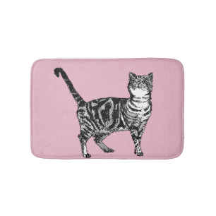 Roze tablet Kattenpasta Girls Kattenhuisdieren Badmat