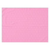 Roze tablet met hart - aangepaste kleuren tafelkleed (Voorkant (Horizontaal))