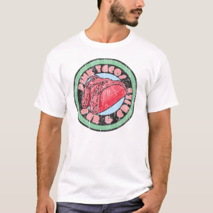 roze taco t-shirt