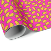 roze tacos cadeaupapier (Rol Hoek)