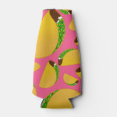 Roze tacos flesjeskoeler (Voorkant)