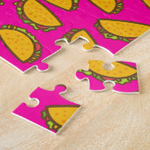 roze tacos legpuzzel (Zijkant)