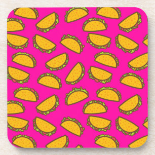 roze tacos onderzetter