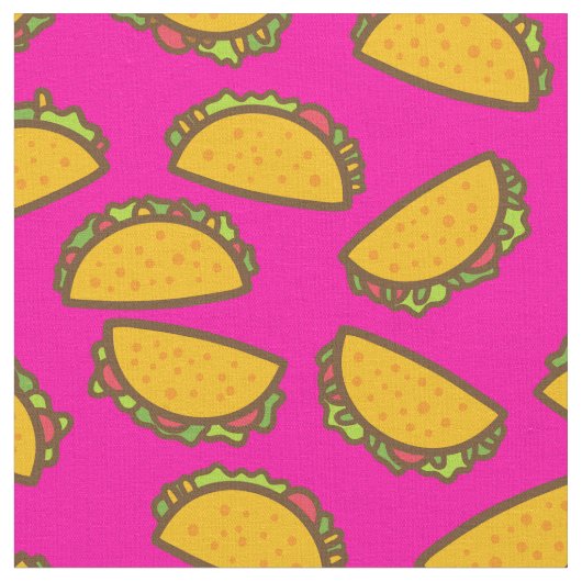 Roze tacos stof (Close Up)