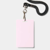 Roze Tacos Verjaardag Bachelorette Bruiloft Feest Badge (Achterkant met lanyard)