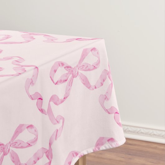 Roze tafelkledij tafelkleed (Voorbeeld)