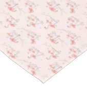 Roze tafelkleed met flamingo's (Gekanteld)
