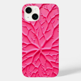 Roze Tak Textuur iPhone Hoesje voor Vrouwen