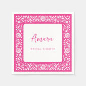 ROZE TALAVERA BRUIDSSHOWER SERVET (Voorkant)