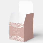 Roze Talavera Tegel in Spaanse stijl Fiesta Doop Bedankdoosjes (Geopend)