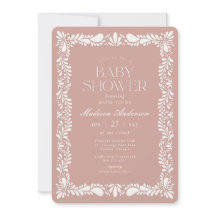 Roze Talavera Tegel Spaans Fiesta Baby shower