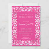 ROZE TALAVERA VRIJGEZELLENFEEST KAART (Voorkant)