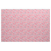 Roze tandheelkundig patroon stof (Fat Quarter)