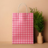 Roze Tartaar plaid zomer Medium Cadeauzakje