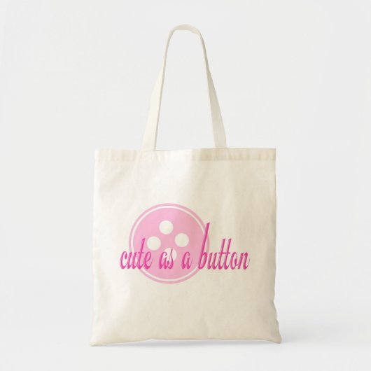 Roze tas als Button tas (Voorkant)