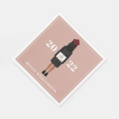 Roze Tassel was de beste van de Hassle Graduation Servet (Hoek)