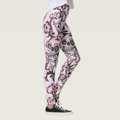 Roze Tattoo Leggings (Rechts)