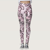 Roze Tattoo Leggings (Voorkant)
