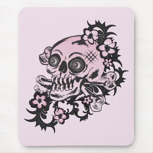 Roze Tattoo Muismat (Voorkant)