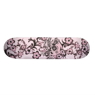 Roze Tattoo Skateboard