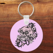 Roze Tattoo Sleutelhanger (Voorkant)