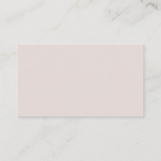 Roze Taupe Script Bridal of Baby shower Registry Informatiekaartje (Achterkant)