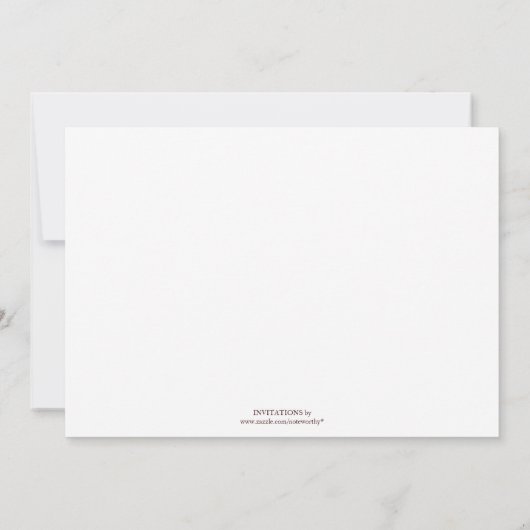 Roze teacup Baby Shower-uitnodigingen Kaart (Achterkant)