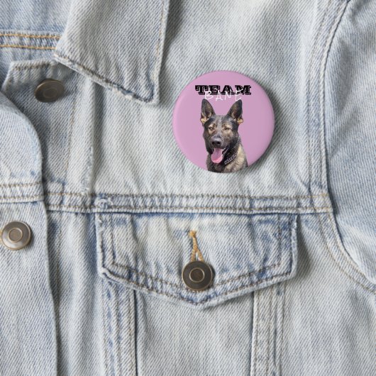 Roze Team Bane Button (In situ)