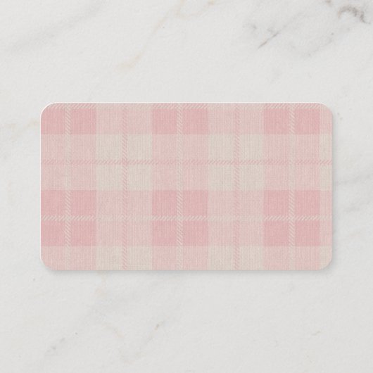 Roze Teddy Bear Baby shower Book Request Informatiekaartje (Achterkant)