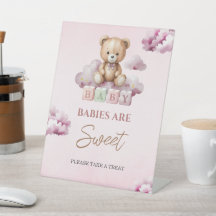 Roze Teddy Candy Stars Baby'tjes Zijn Schattig