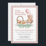 Roze Teddybeer ballon picknick: 1e verjaardag Kaart<br><div class="desc">Introductie van onze 'Pink Teddy Bear Balloon Picnic 1st Birthday Invitation' - een unieke mix van charme en elegantie, perfect voor de mijlpaalviering van je kleintje. Verkrijgbaar in zowel digitale als gedrukte versies, dit ontwerp vangt de vreugde van de kindertijd. Laat een schattige teddybeer, grillige ballon en speels picknickthema de...</div>