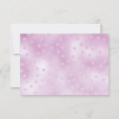 Roze Teddybeer Dank je kaart (Achterkant)