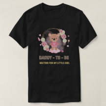 Roze teddybeer voor de aanstaande papa