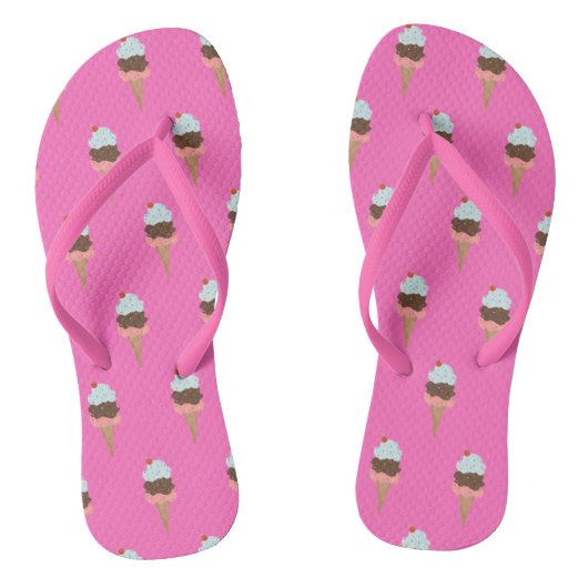 Roze Teenslippers (Voetbed)