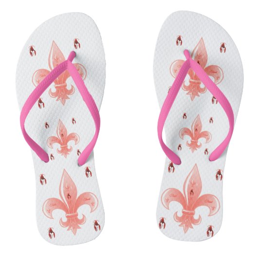 Roze Teenslippers (Voetbed)