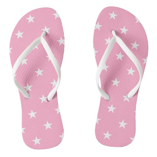 Roze Teenslippers (Voetbed)