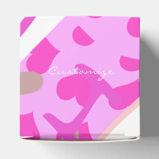 Roze Teenslippers Thunder_Cove Bedankdoosjes (Bovenkant)