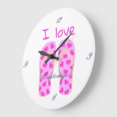 Roze Teenslippers Thunder_Cove Grote Klok (Hoek)