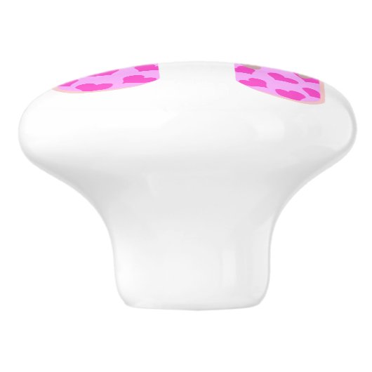 Roze Teenslippers Thunder_Cove Keramische Knop (Zijkant)