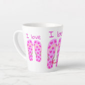 Roze Teenslippers Thunder_Cove Latte Mok (Linkerhoek)