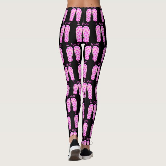 Roze Teenslippers Thunder_Cove Leggings (Achterkant)