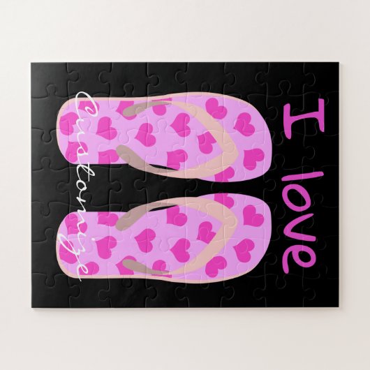 Roze Teenslippers Thunder_Cove Legpuzzel (Horizontaal)
