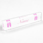Roze Teenslippers Thunder_Cove Naambordje