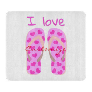 Roze Teenslippers Thunder_Cove Snijplank