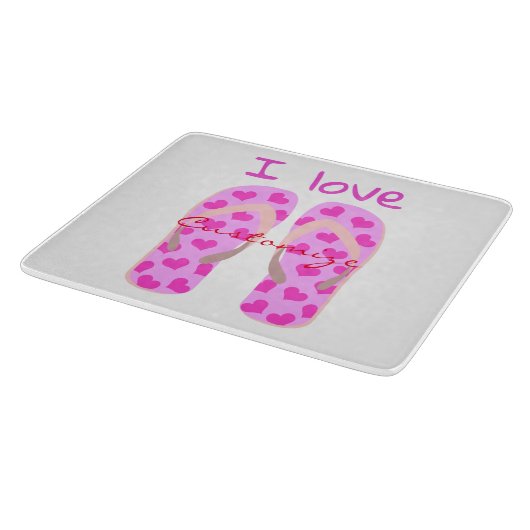 Roze Teenslippers Thunder_Cove Snijplank (Hoek)