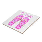 Roze Teenslippers Thunder_Cove Tegeltje (Zijkant)