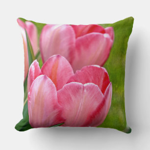 Roze tegels kussen