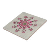  roze tegeltje (Zijkant)